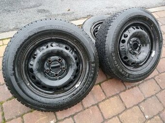Plechová kola,sada,5x120,ET51,FIRESTONE,215/65 R16C,2x10/2x7