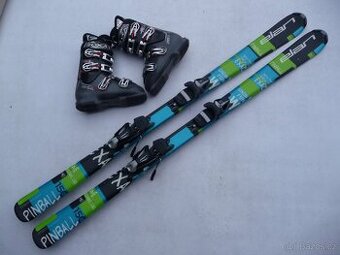 188. Lyže ELAN - 150 cm + boty ROXA 39,5eu - set