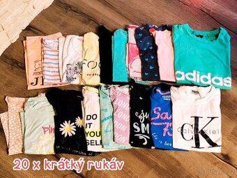 Velké balení oblečení pro slečnu 140-164