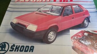 Prodám plakát Škoda Favorit + přídavek