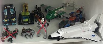 Menší, nekompletní stavebnice LEGO