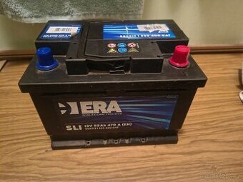 Autobaterie 12V 53Ah použitá, funkční