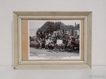 Obraz stará fotografia Chovatelia KMCH SZD Zempl. Šírava198