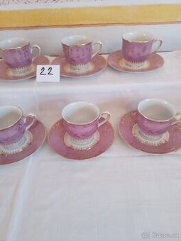 Retro kávová souprava  č.22