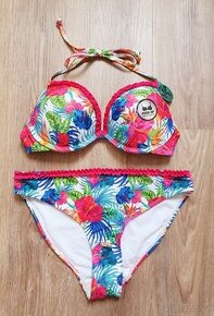 Nové květované plavky Janina vel. 36