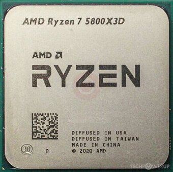 SET AMD Ryzen 7 5800X3D + 32 GB RAM + deska mini ITX