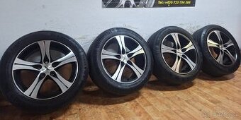 Alu kola R16 5x112 Autec + letní pneu 205/55/16 Continental