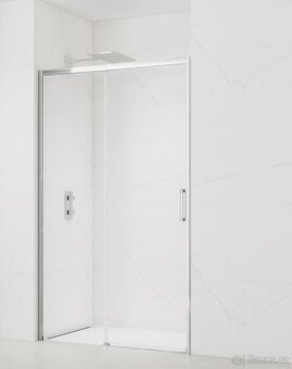 Sprchové dveře 140 cm - SATTEXDBB140CRT - nové