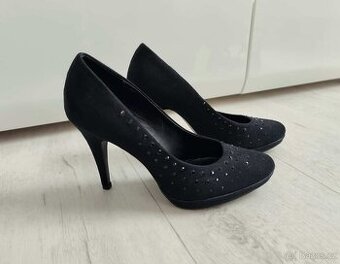 Semišové lodičky zn. Graceland vel.39