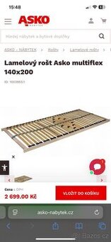 Lamelový rošt 140200