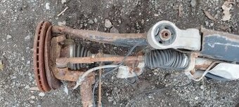 Náprava fabia rs, servo, poloosy