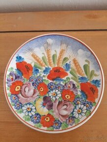 Porcelánový ručně malovaný talíř - Keramo Kožlany