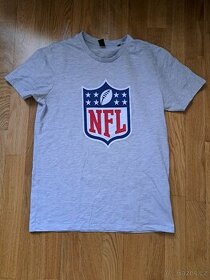 Pánské šedé tričko NFL, vel. M, zn. C&A