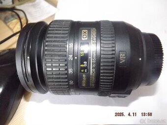 Prodám objektiv Nikon DX SWM VR ED IF Aspherical průměr 68