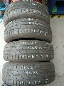 195/65/15 letní 22 kusů