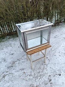 Nerezová skříňka na urny 50x30