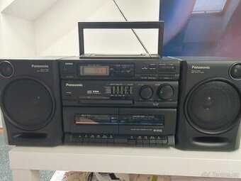 Panasonic RX-DT610 Boombox rok 1995 plně funkční