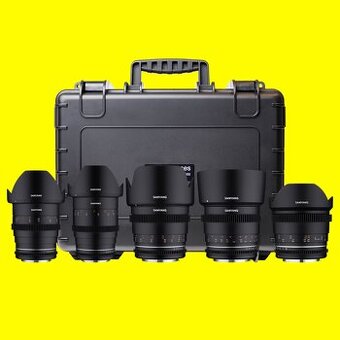 Samyang VDSLR set | 14 | 24 | 35 | 50 | 85 | Canon RF