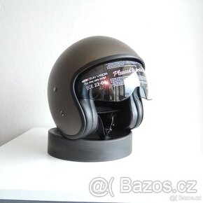 Otevřená retro helma na skútr, motorku G03x