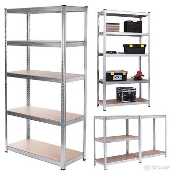 Prodám pozinkované regály 180x90x40 a 200x100x50cm - nové