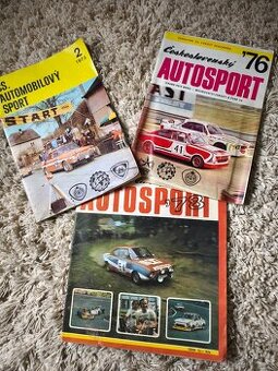 Koupím časopisy Československý Autosport