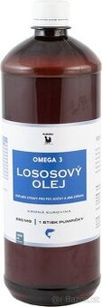 Lososový olej 100% přírodní 1l pro psy a kočky