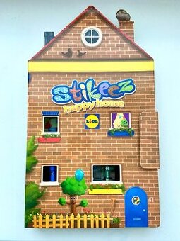 Stikeez domeček - kompletní - top stav - 1