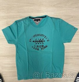 Triko vel. XL Tommy Hilfiger krátký rukáv Originál