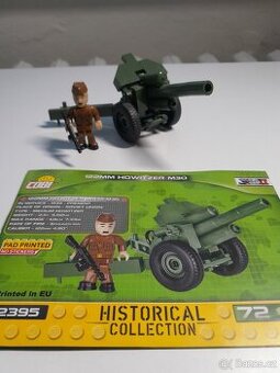 Lego Cobi 2395 sovětský kanón M-30
