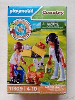 Playmobil 71309 Kočičí rodina - 1