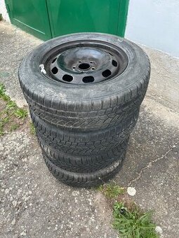 Sada kol 5x100, 195/65/15, Octavia, golf, pneu 6,5mm