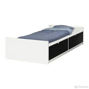 Postel FLAXA IKEA na rošt 200x90