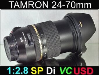 pro Canon - Tamron AF SP 24-70mm f/2,8 Di VC USD