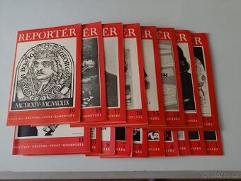 Časopis Reportér rocnik IV. 1969 - nekompletní, 1 chybi, 18 - 1