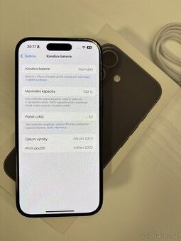 iPhone 16 - ÚPLNĚ NOVÝ