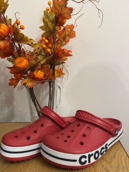 Boty Crocs červené a modré