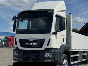 MAN TGS 26.400 - 6x2 – Valník + HR-PK 23002 + Jib 23m