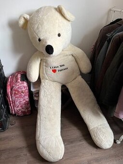 Velký plyšový medvěd vysoký cca 180 cm