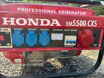 Benzinová centrála Honda 6,8kw