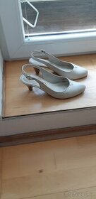 Kožené lodičky Deska