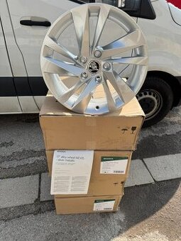 Nové alu kola 17" 5x112 NEVIS Škoda Octavia IV DPH