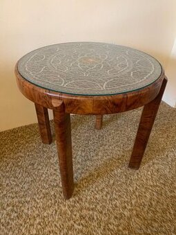 starožitný kuřácký (konferenční) stolek