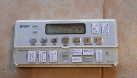 Dálkový ovladač k bidetovému prkénku