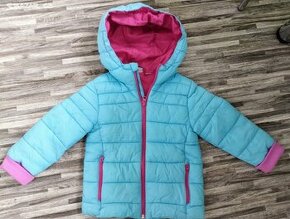 Dívčí  prošívaná bunda vel.110/116 podzim