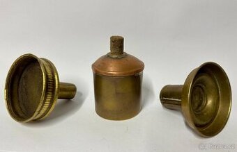 Staré 3 ks mosaz kousky STARÁ PRÁCE