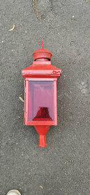 Starožitná cestářská lampa