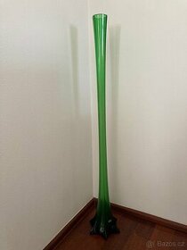 Skleněná podlahová váza Crystalex Nový Bor