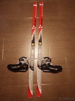 Dětské běžky Fischer 130cm+boty36