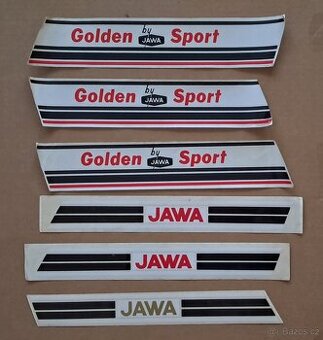 Jawa 20, 21, 23 / Pionier, Goden Sport / - orig. nalepky