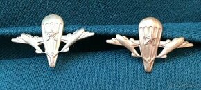 Výsadkář odznak rozlišovací ČSLA zlatý